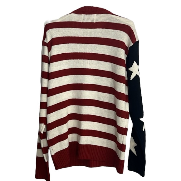 Winchester US American Flag Patriotic Crew Neck Sweater Size Large - Picture 2 of 5